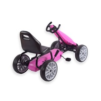 POŠKOZENÝ OBAL Dětská šlapací motokára Go-kart Milly Mally Power růžová