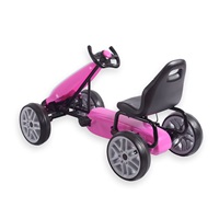 POŠKOZENÝ OBAL Dětská šlapací motokára Go-kart Milly Mally Power růžová