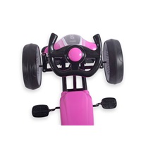 POŠKOZENÝ OBAL Dětská šlapací motokára Go-kart Milly Mally Power růžová