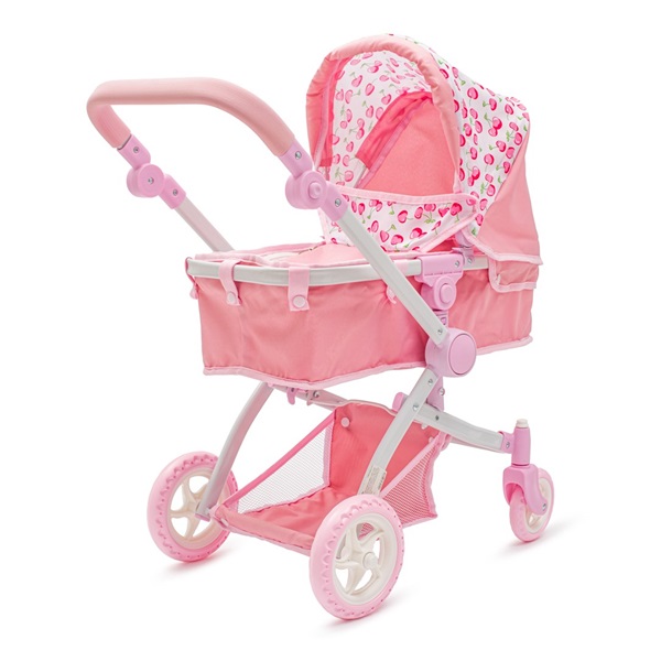 Kočárek pro panenky 2v1 Baby Mix Sophie pink (Poškozený obal)