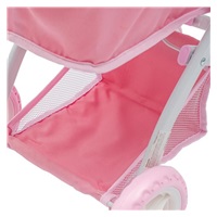 Kočárek pro panenky 2v1 Baby Mix Sophie pink (Poškozený obal)