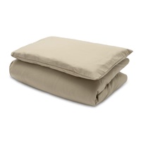 Bavlněný set do postýlky s výplní New Baby 90x120cm beige