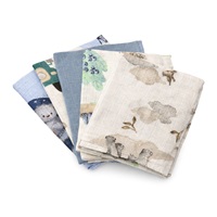 Bavlněné pleny s potiskem NEW BABY 60x80 cm STANDARD  BOY 5 ks