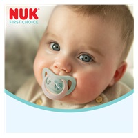 Dudlík NUK First Choice Night 6-18m 2 ks Hippo/Koala