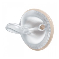 Dudlík NUK Perfect Match 0-6m 2 ks beige/red