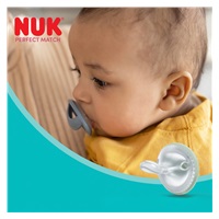 Dudlík NUK Perfect Match 0-6m 2 ks green/blue