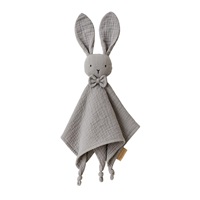 Mušelínová dárková sada pro děti New Baby šedá