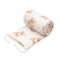 Mantinel do postýlky New Baby Love Teddy Bear beige