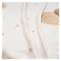 Mantinel do postýlky New Baby Love Teddy Bear beige