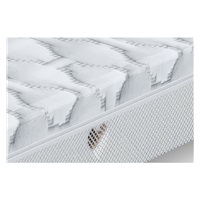 Dětská rostoucí postýlka 3v1 oválná + matrace New Baby bílá