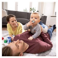 Dudlík NUK Perfect Match Air Disney Mickey Mouse 6-18 měsíců grey