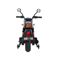Dětská elektrická motorka Baby Mix Rider šedá