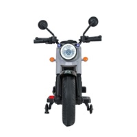 Dětská elektrická motorka Baby Mix Rider šedá