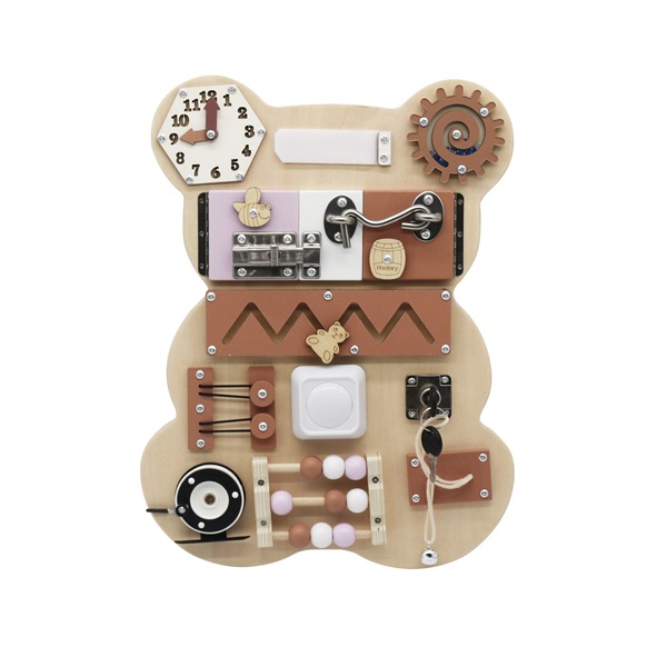 Activity Board Bear Montessori Baby Mix