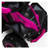 Dětské odrážedlo Baby Mix Mega s vodící tyčí modré (Zánovní)