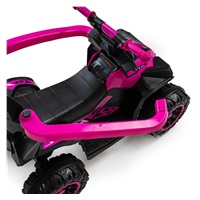 Dětské odrážedlo Baby Mix Mega s vodící tyčí modré (Zánovní)