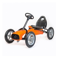 Dětská šlapací motokára Go-kart Baby Mix Buggy oranžová (Poškozený obal)