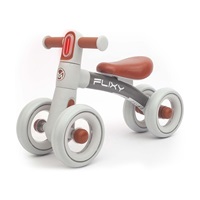 Dětské odrážedlo s LED světlem Milly Mally FLIXY grey