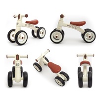 Dětské odrážedlo s LED světlem Milly Mally FLIXY cream