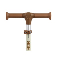 Tříkolová balanční koloběžka-scooter se sedátkem FUZZY Milly Mally classic