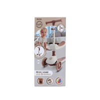 Tříkolová balanční koloběžka-scooter se sedátkem FUZZY Milly Mally classic