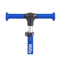 Tříkolová balanční koloběžka-scooter se sedátkem FUZZY Milly Mally blue