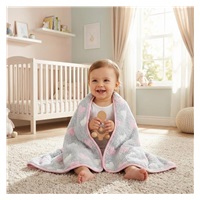 Dětská deka New Baby 80x90 heart pink