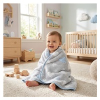 Dětská deka New Baby 80x90 heart blue