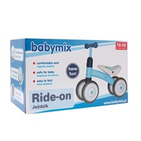 Dětské odrážedlo Baby Mix Baby Bike Černá bílá football (Zánovní)