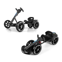 Elektrická motokára s dálkovým ovládáním a LED efekty GOKART BOLT Milly Mally black