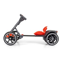 Elektrická motokára s dálkovým ovládáním a LED efekty GOKART BOLT Milly Mally red