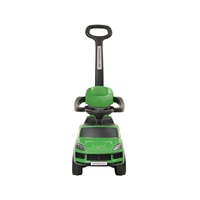 Dětské odrážedlo s vodící tyčí Milly Mally Porsche Cayenne green