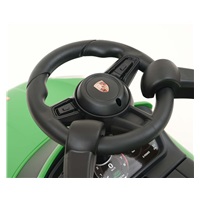 Dětské odrážedlo s vodící tyčí Milly Mally Porsche Cayenne green