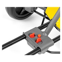 Elektrická motokára s dálkovým ovládáním a LED efekty GOKART BOLT Milly Mally yellow