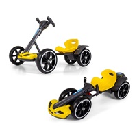 Elektrická motokára s dálkovým ovládáním a LED efekty GOKART BOLT Milly Mally yellow