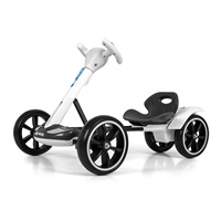 Elektrická motokára s dálkovým ovládáním a LED efekty GOKART BOLT Milly Mally white