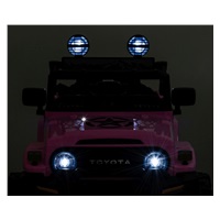 Elektrické autíčko Milly Mally Toyota FJ Cruiser Pink