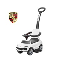 Dětské odrážedlo s vodící tyčí Milly Mally Porsche Cayenne white