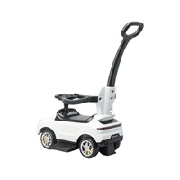 Dětské odrážedlo s vodící tyčí Milly Mally Porsche Cayenne white