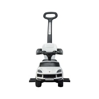 Dětské odrážedlo s vodící tyčí Milly Mally Porsche Cayenne white