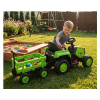 Elektrický traktor Milly Mally Rolly green
