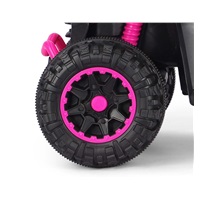 Dětské odrážedlo s vodící tyčí Milly Mally Wild 3v1 pink