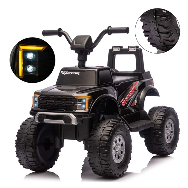 Elektrická čtyřkolka Milly Mally Ford F-150 Raptor black
