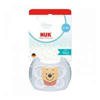 Dudlík NUK Perfect Match Air Disney Medvídek Pú 0-6 měsíců white