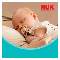 Dudlík NUK Perfect Match Air Disney Medvídek Pú 0-6 měsíců white
