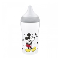 Kojenecká láhev NUK Perfect Match s kontrolou teploty Disney Mickey 260 ml grey