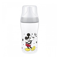 Kojenecká láhev NUK Perfect Match s kontrolou teploty Disney Mickey 260 ml grey