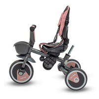 Dětská tříkolka Baby Mix 5v1 RELAX 365° růžová (poškozený obal)