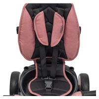 Dětská tříkolka Baby Mix 5v1 RELAX 365° růžová (poškozený obal)