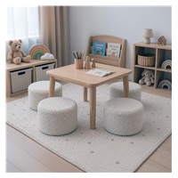 Dětská taburetka New Baby Teddy cream
